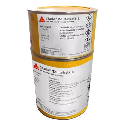 Sikadur®-752 - Keo Bơm Epoxy Hai Thành Phần, Giải Pháp Bơm Chèn Vết Nứt Hiệu Quả