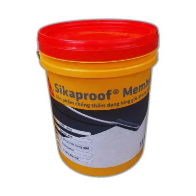 Sikaproof® Membrane - Màng Chống Thấm Dạng Lỏng Gốc Bitum 1 Thành Phần