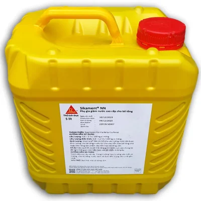 Sikament® NN - Phụ Gia Giảm Nước Cao Cấp Cho Bê Tông, Tăng Độ Bền
