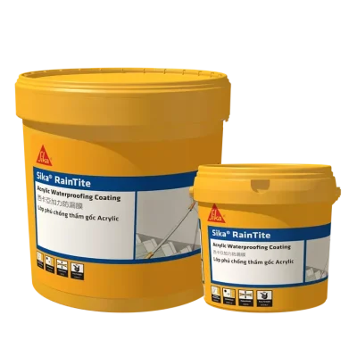 Sika® RainTite - Sơn Chống Thấm Gốc Acrylic Đàn Hồi Cho Mái Nhà